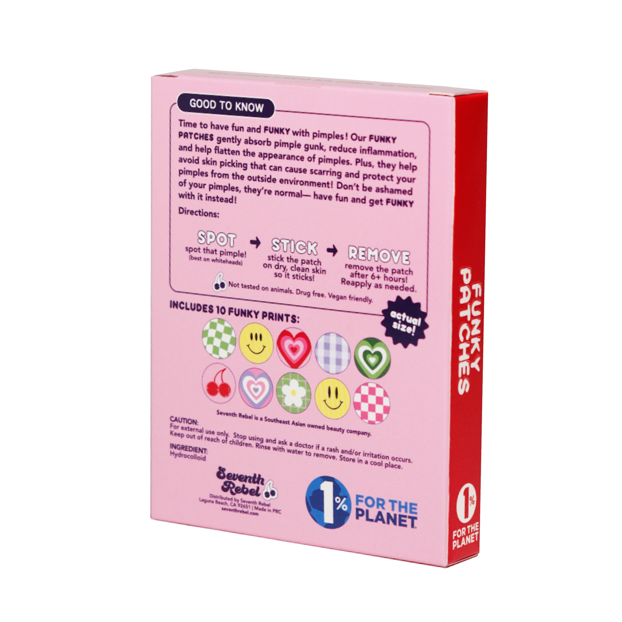 Funky Printed Pimple Patches