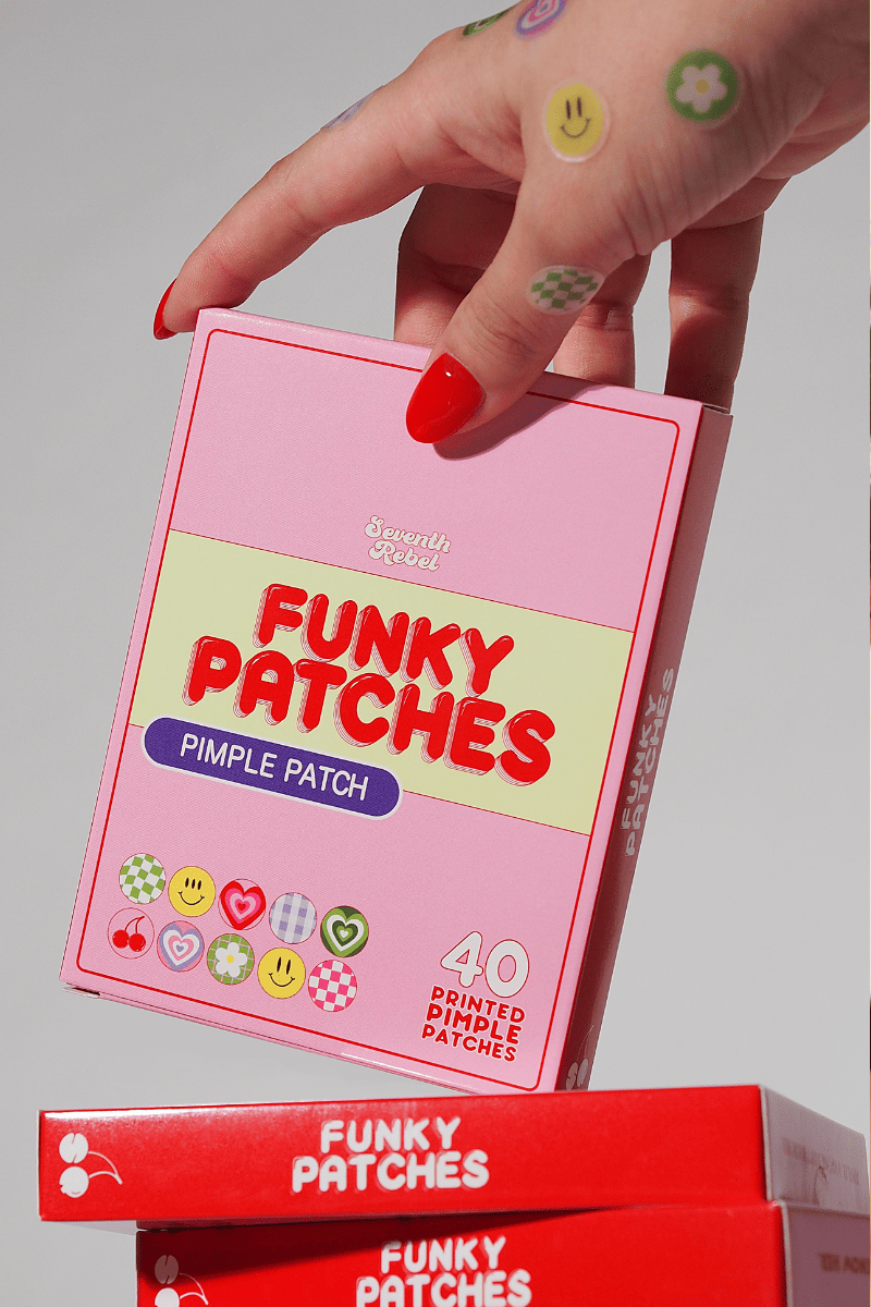 Funky Printed Pimple Patches