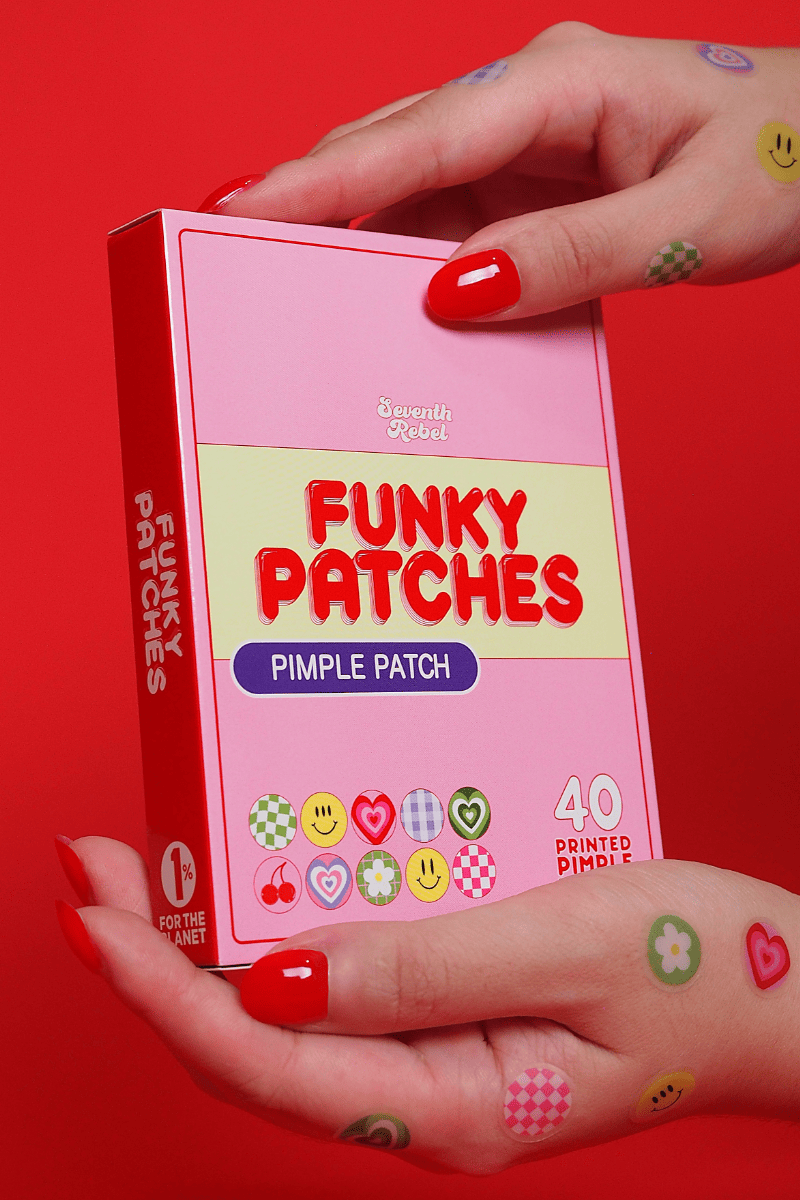 Funky Printed Pimple Patches